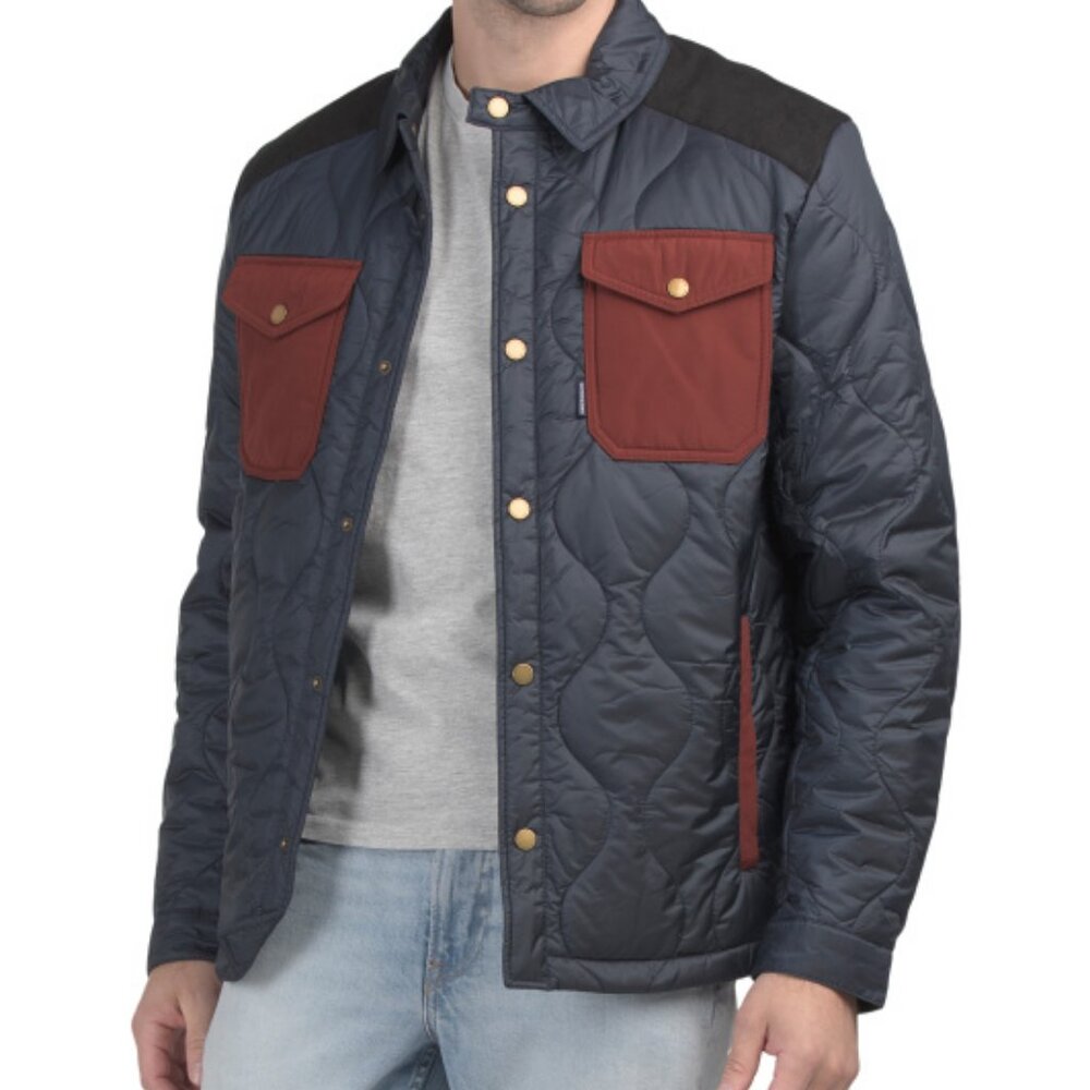 SCOTCH & SODA Ivik Padded Jacket Contrasted Detailing Medium NWT RETAIL $310 - Picture 3 of 3